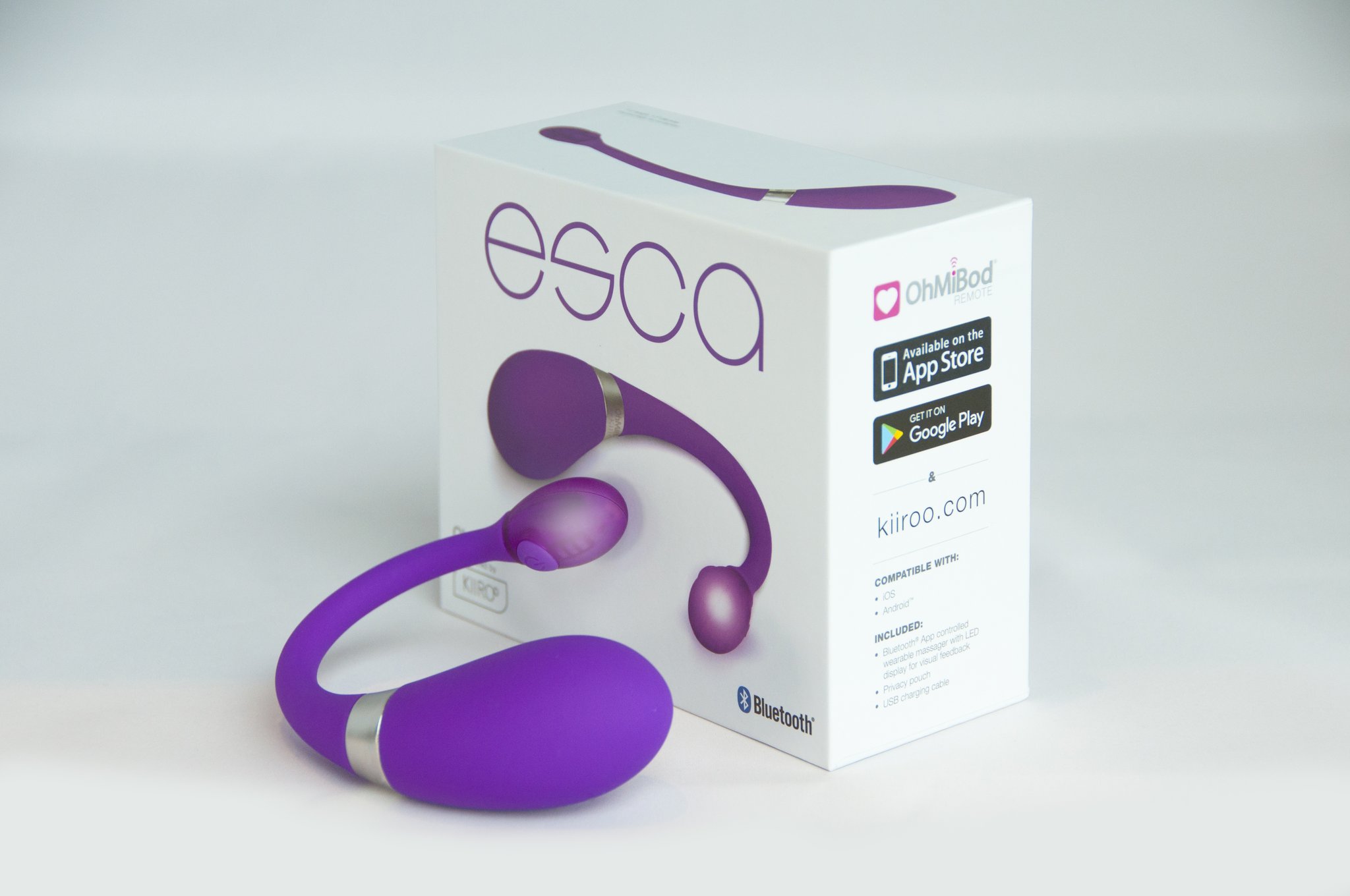 Vibrator OhMiBod ESCA-Kiiro